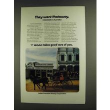 1972 BOAC Airways Ad - They Went Thataway