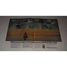 1977 Holiday Inn Ad - Best Resort Hotels in World