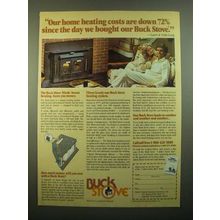 1980 Buck Stove Ad - Our Home Heating Costs Are Down 72%