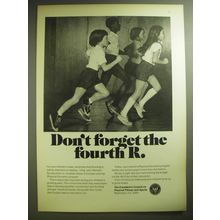 1974 The President's Council on Physical Fitness & Sports Ad - Don't forget