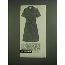 1974 The Tog Shop Denim Dress Advertisement