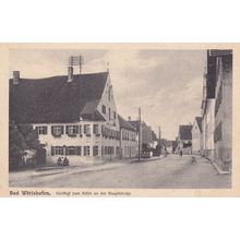 Bad Worishofen Gasthaf Germany Bavaria Antique Postcard