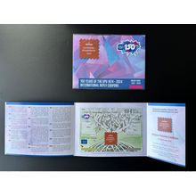 Spécimen folder Canberra Stamp Show 2024 UPU Abidjan 150 ans Coupon IRC 300 ex