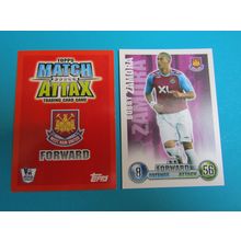 Bobby Zamora - West Ham United - Match Attax 2007/08 Football Card
