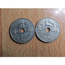 Norway 2006 1 Krone Coin