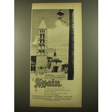 1961 Spanish National Tourist Office Advertisement - Segovia