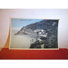 BABBACOMBE, TORQUAY, DEVON used vintage postcard by Dennis 1958? pm =