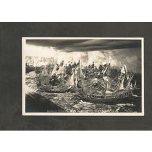 Postcard Devon Plymouth Navy Week 1934 Armada