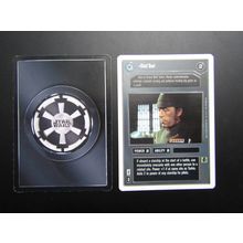Star Wars 1995 Premiere Decipher CCG W/B Card Chief Bast DS