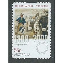 AUS 2009 55c (S/A) '200TH ANN OF AUST POST- NICHOLLS ' FINE USED (EBID35-931)