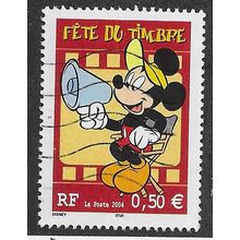 FRA 2004 50c 'STAMP DAY' FINE USED (EBID56-884)