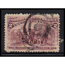 Used 231b 2c Landing of Columbus Just Clears K0695