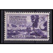 Used 954 3c California Gold Very Fine KA5198