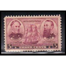 792 3c Farragut-Porter Fine MNH O0583
