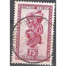 Congo Belge 1947 Michel 270 O Cote (2002) 0.15 Euro Artisanat Cachet rond
