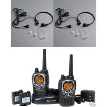 2 WALKIE TALKIES MIDLAND GXT1000 + 2 LARINGOFONO VOX VIBRACION LLAMADA PRIVADA