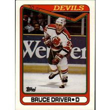 1990/91 Topps Hockey Bruce Driver