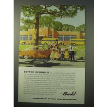 1951 Budd Company Ad - Better Schools
