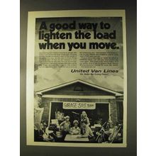 1976 United Van Lines Ad - Lighten The Load