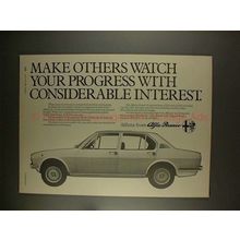 1977 Alfa Romeo Alfetta 1.8 Saloon Car Ad - Progress!!