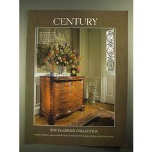 1987 Century Claridge Collection Serpentine-Front Chest Ad