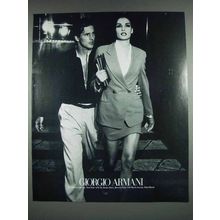 1991 Giorgio Armani Fashion Ad