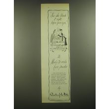 1946 Charles of the Ritz Made-to-order Face Powder Ad - See she blends it
