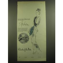 1946 Charles of the Ritz Made-to-order Face Powder Ad - Fashion