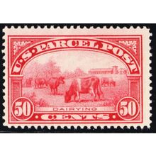 Q10, Mint FVF H 50¢ Parcel Post Stamp SCV $210.00 - Stuart Katz
