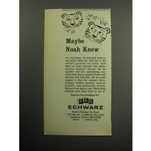 1957 F.A.O. Schwarz Toys Ad - Maybe Noah knew