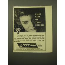 1960 Duotone Needles Ad - Right face on your records