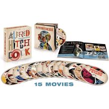 Alfred Hitchock : The Masterpiece Collection 15x Blu-ray Box Set codefree