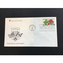 ICOLLECTZONE US 2014 FDC International Peace Garden (F400)
