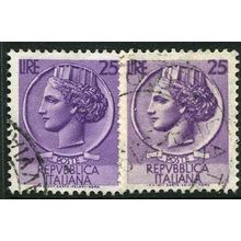 1953 Michel 888+937 - fine used (o) - Wmk. 3 and 4