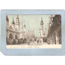 New York Coney Island Amusement Park Postcard Luna Park Coney Island Undiv~439