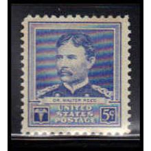 877 5c Dr. Walter Reed Fine MNH O0392