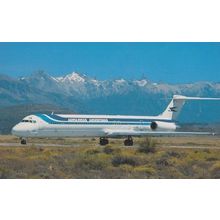 Boeing Douglas MD-88 DC-9-88 Aerolineas Argentinas San Carlos Airport Postcard