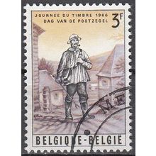 Belgique 1966 Michel 1420 O Cote (2008) 0.25 € Facteur rural Cachet rond