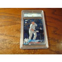2018 Topps Chrome, Graded Gem Mint 10, GLEYBER TORRES, Yankees, Update
