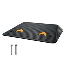 Rubber Threshold Ramp, 4" Rise Wheelchair Ramp Doorway, Recycled Rubber Powe...