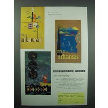 1958 Arkansas Tourism Ad - Newthinking People