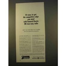 1963 General Electric FM Two-Way Radio Ad - Edge