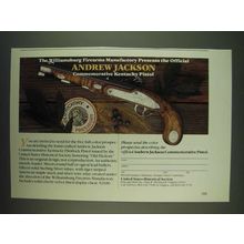 1985 United States Historical Society Andrew Jackson Commemorative Pistol Ad