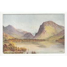 Loweswater and Melbreak E H Thompson Art Postcard Cumbria A987