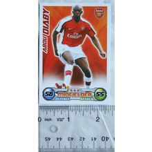 2008/09 Topps Match Attax Trading Card - Abou Diaby, Arsenal