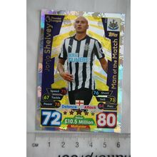 2017/18 Match Attax 414 Man of Match, Jonjo Shelvey, Newcastle United