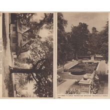 Lily Pond In Girls Recreation Grounds Bourneville Works Worcester Postcard