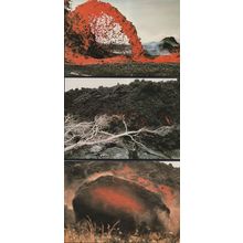 Pu'u Hawaii Volcano Volcanic Lava Stream At Kileueu 3x Postcard s