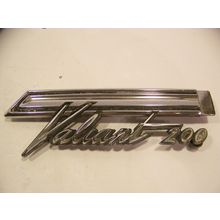 1966 PLYMOUTH VALIANT 200 QUARTER PANEL TRIM EMBLEM RH OEM #2602952