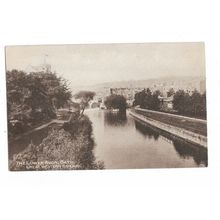 The Lower Avon, Bath, Somerset, Great Western Railway Postcard.